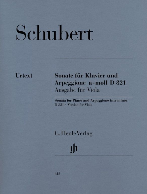 Schubert Franz - Arpeggionesonate a-moll D 821