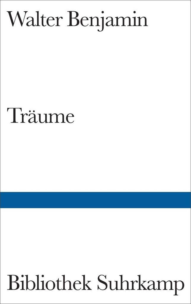 Suhrkamp Träume, Belletristik Von Walter Benjamin - Bild 5