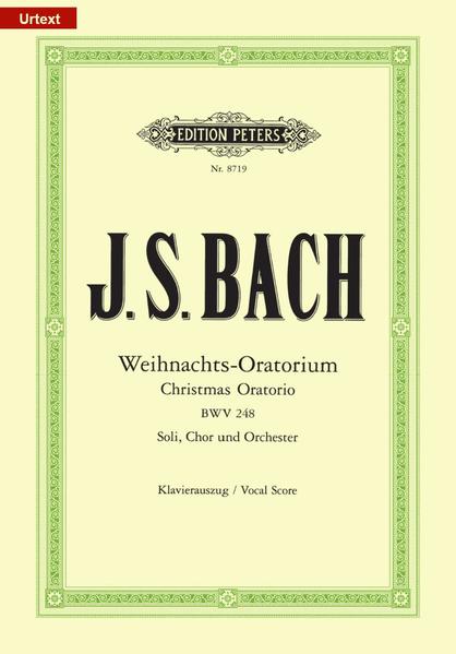 Edition Peters Weihnachts-Oratorium Bwv 248 / Urtext, Fachbücher Von Johann Sebastian Bach - Image 5