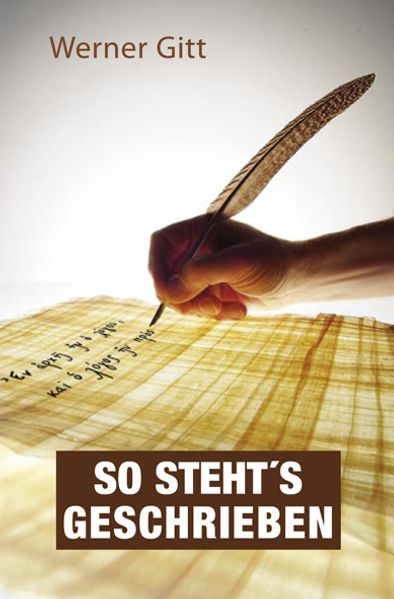 So steht's geschrieben Werner Gitt - Bild 3