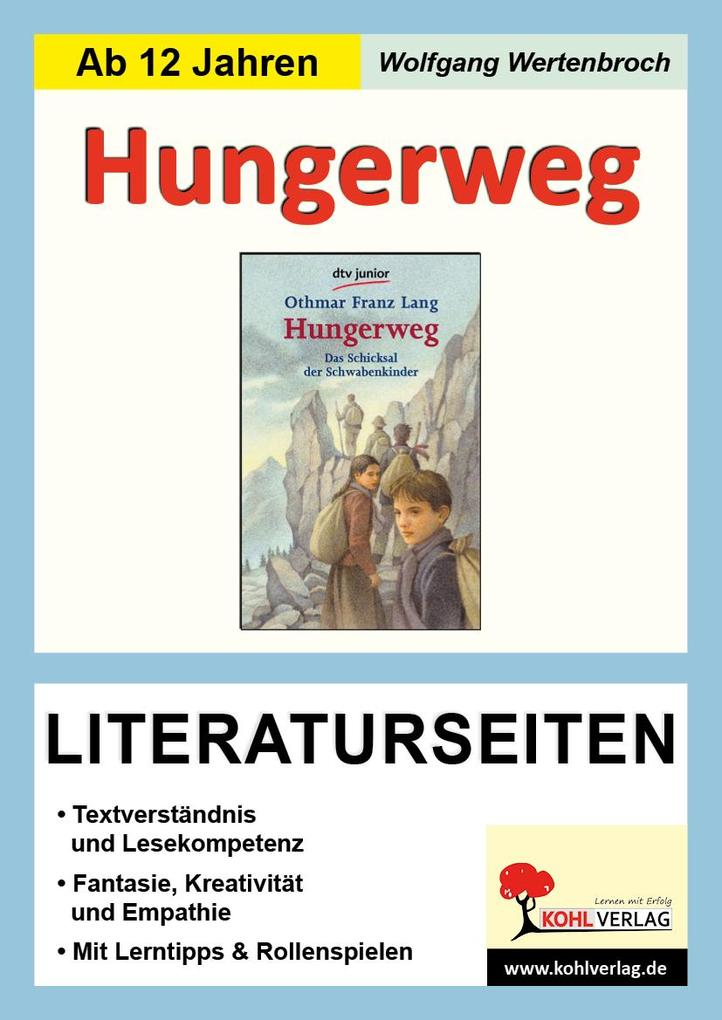 Hungerweg / Literaturseiten - Wolfgang Wertenbroch