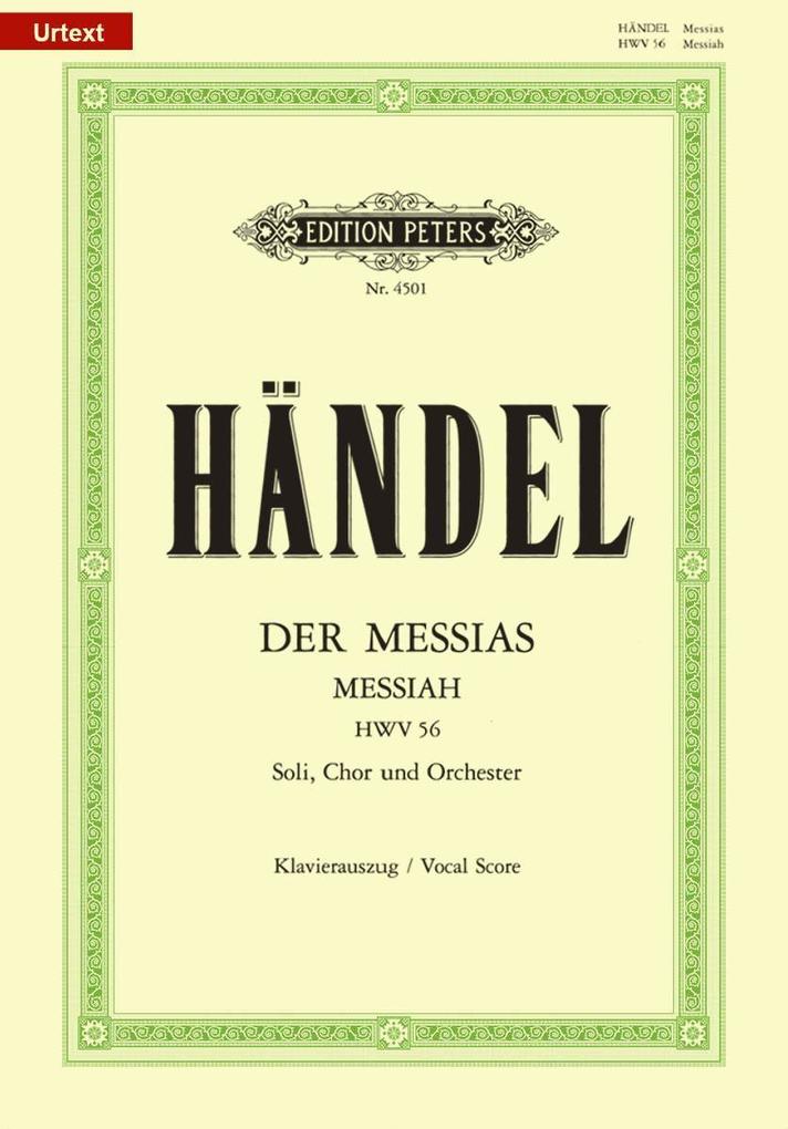 Edition Peters Der Messias Hwv 56 / Urtext, Fachbücher Von Georg Friedrich Händel - Bild 4