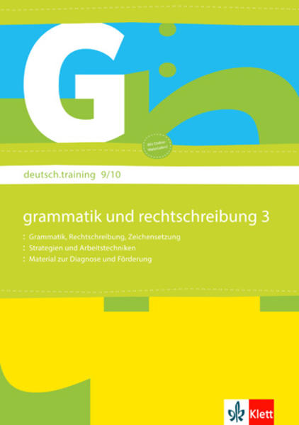 deutsch.training / Arbeitsheft Grammatik und Rechtschreibung 9./10. Klasse - Anne Fischer/ Katrin Pürthner