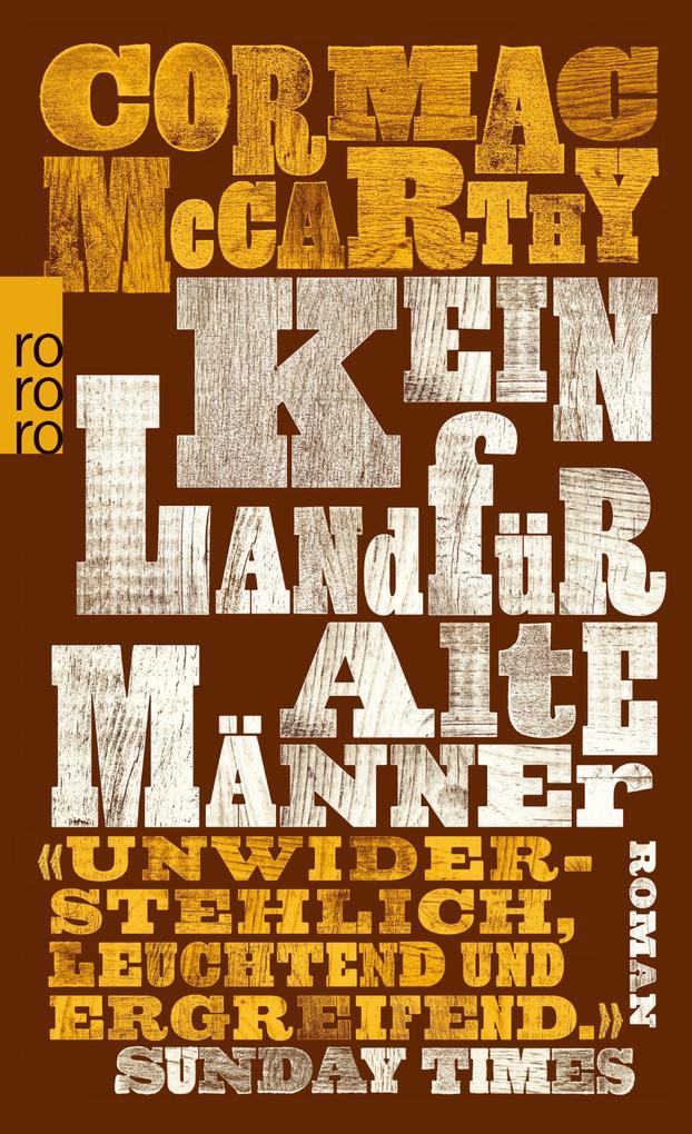 Rowohlt Taschenbuch Verlag Kein Land Für Alte Männer - Bild 5