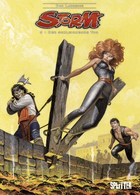 Splitter Storm 09 - Der Schleichende Tod, Comics + Manga Von Don Lawrence - Bild 4