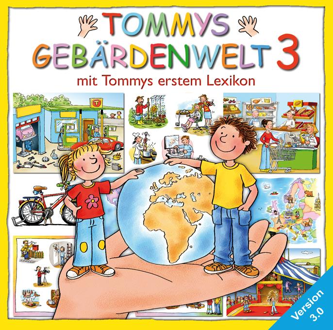 Tommys Gebärdenwelt 3. DVD-ROM für Windows Vista/XP/2000 - Karin Kestner/ Tiemo Hollmann