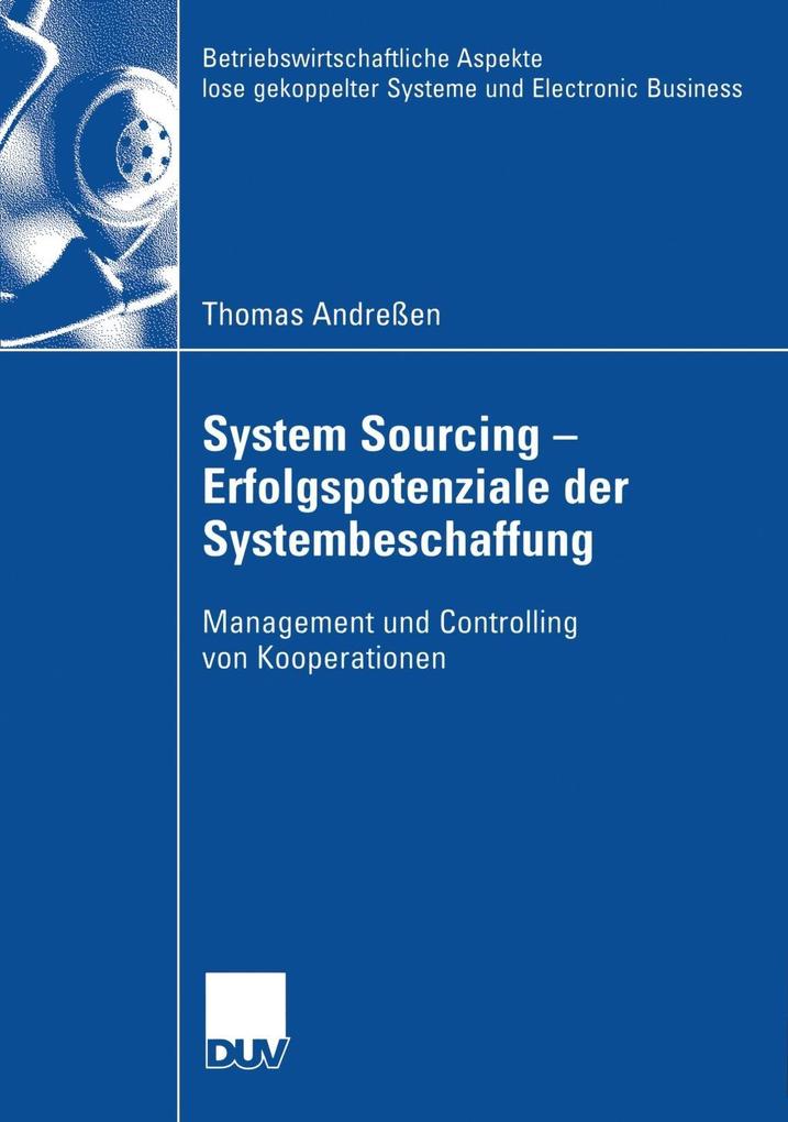 System Sourcing - Erfolgspotenziale der Systembeschaffung - Thomas Andreßen