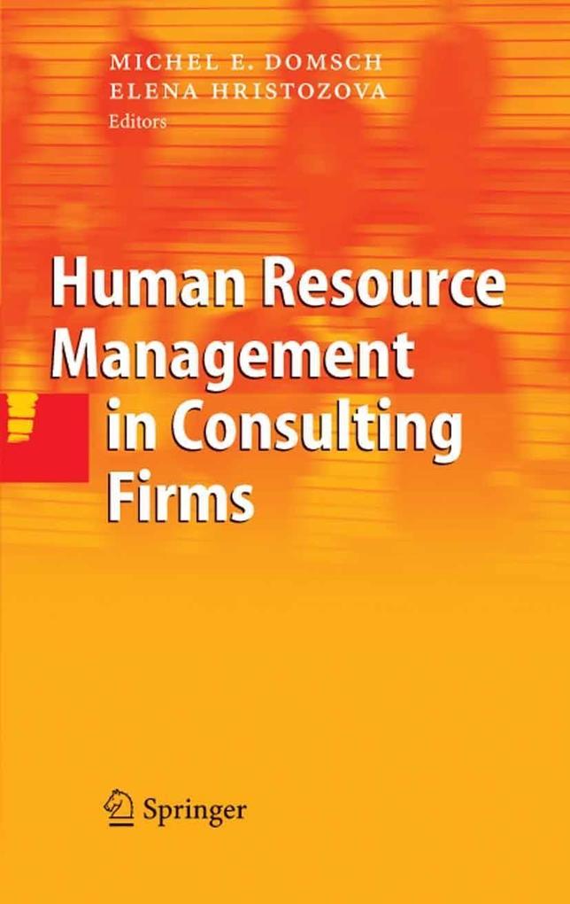 Human Resource Management in Consulting Firms