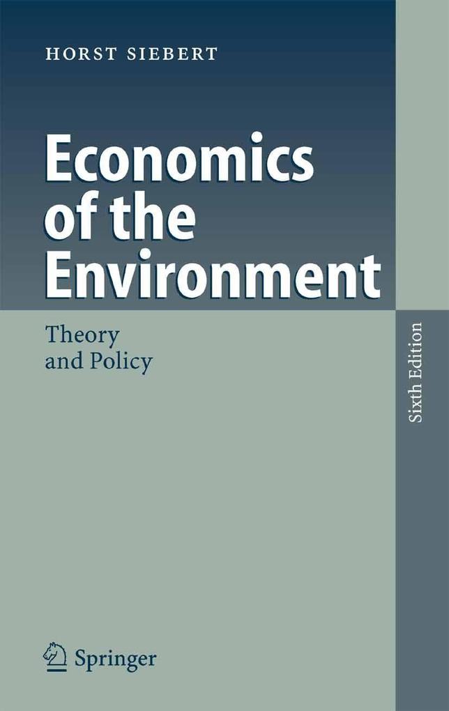 Economics of the Environment - Horst Siebert