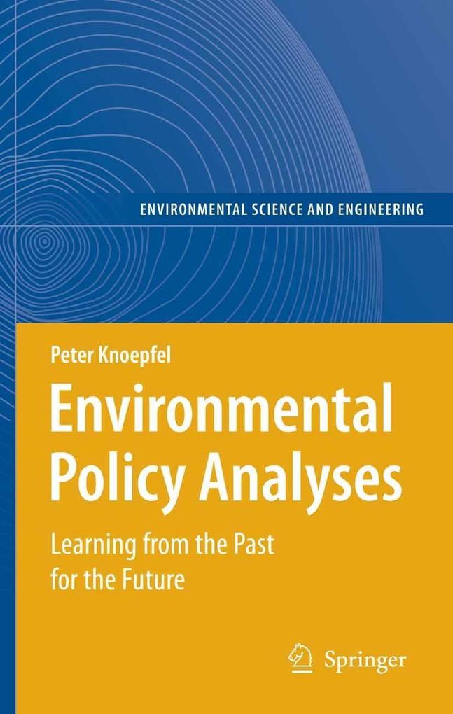 Environmental Policy Analyses - Peter Knoepfel