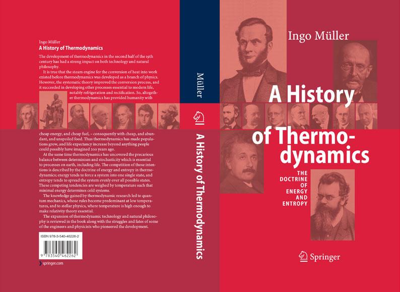 A History of Thermodynamics - Ingo Müller